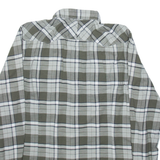 DIESEL Mens Shirt Grey Check Long Sleeve M