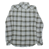 DIESEL Mens Shirt Grey Check Long Sleeve M