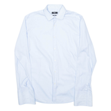 BOSS Mens Formal Shirt Blue Long Sleeve M