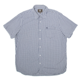 TIMBERLAND Mens Shirt Black Gingham XL