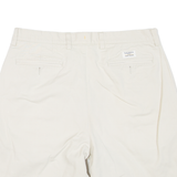 NAUTICA Rigger Mens Chino Shorts Beige Classic L W36