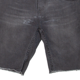 LEVI'S 511 Mens Denim Shorts Grey Slim S W28