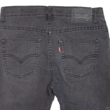 LEVI'S 511 Mens Denim Shorts Grey Slim S W28