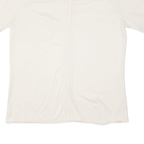 Mens Plain Shirt Cream 90s M