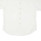 LE COLONIAL Mens Plain Shirt White XL