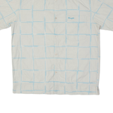 WRANGLER Mens Shirt Grey 90s Check L