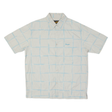 WRANGLER Mens Shirt Grey 90s Check L