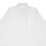 RED KAP Mens Plain Shirt White Long Sleeve 2XL