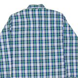 WRANGLER Mens Shirt Green Plaid Long Sleeve M