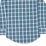WRANGLER Mens Shirt Green Plaid Long Sleeve M