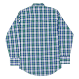 WRANGLER Mens Shirt Green Plaid Long Sleeve M