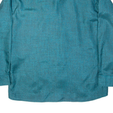 MARUTI Mens Plain Shirt Blue Long Sleeve L