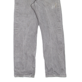 LEVI'S 501 Jeans Mens Grey Regular Straight W26 L27