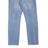 LEVI'S 502 Jeans Mens Blue Regular Tapered Stone Wash W30 L30