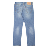 LEVI'S 511 Jeans Mens Blue Slim Straight Stone Wash W32 L32