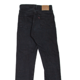 LEVI'S 501 BIG E Jeans Womens Black Regular Straight W23 L28