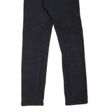 LEVI'S 501 BIG E Jeans Womens Black Regular Straight W23 L28