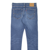 LEVI'S 512 BIG E Jeans Mens Blue Slim Tapered Stone Wash W31 L31