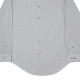 CALVIN KLEIN Slim Fit Mens Shirt Black Check Long Sleeve M