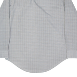 CALVIN KLEIN Slim Fit Mens Shirt Black Check Long Sleeve M