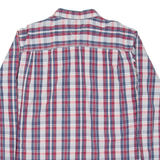 TOMMY HILFIGER Custom Fit Mens Shirt Red Plaid Long Sleeve XL