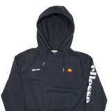 ELLESSE Cropped Womens Black Hoodie UK 8