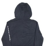 ELLESSE Cropped Womens Black Hoodie UK 8