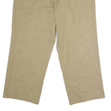 DICKIES Workwear Mens Twill Trousers Beige Regular Straight W40 L27