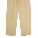 B CONSOLINI Pleated Mens Trousers Beige Regular Straight W34 L31