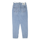 CALVIN KLEIN JEANS Womens Jeans Blue Regular Mom W28 L28