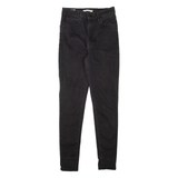 LEVI'S Mile High BIG E Womens Jeans Black Slim Skinny W26 L30