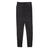 LEVI'S Mile High BIG E Womens Jeans Black Slim Skinny W26 L30