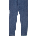 LEVI'S 721 High Rise Womens Jeans Blue Slim Skinny Stone Wash W26 L30
