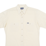 WRANGLER Mens Plain Shirt Beige M