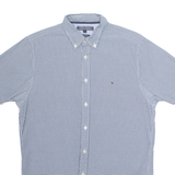 TOMMY HILFIGER Regular Fit Mens Shirt Blue Gingham S