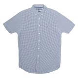 TOMMY HILFIGER Regular Fit Mens Shirt Blue Gingham S