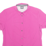 JACK WOLFSKIN Womens Shirt Purple Check L