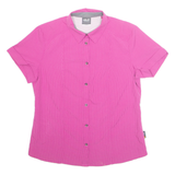 JACK WOLFSKIN Womens Shirt Purple Check L