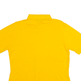 LUC D'ALBENE Mens Plain Shirt Yellow 90s L