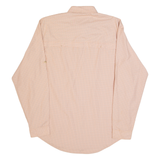 TIMBERLAND TURBO-DRY Mens Shirt Orange Check Long Sleeve M