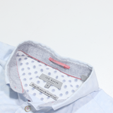 TED BAKER Mens Plain Shirt Blue Long Sleeve M