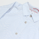 TED BAKER Mens Plain Shirt Blue Long Sleeve M