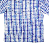 TED BAKER Womens Shirt Blue Floral L