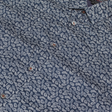 TED BAKER Mens Shirt Blue Crazy Pattern Long Sleeve S