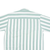 ACKERMANN Compass Mens Shirt White 90s Striped M