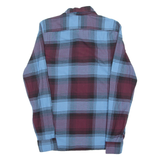 LEVI'S Mens Shirt Blue Check Long Sleeve S