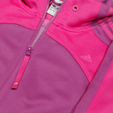 ADIDAS Womens Track Jacket Purple M
