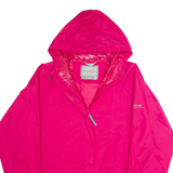 REGATTA Womens Rain Jacket Pink Hooded XL
