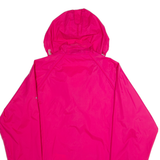 REGATTA Womens Rain Jacket Pink Hooded XL