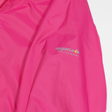 REGATTA Womens Rain Jacket Pink Hooded XL